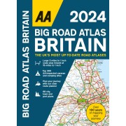 Big Road Atlas Storbritannien AA 2024